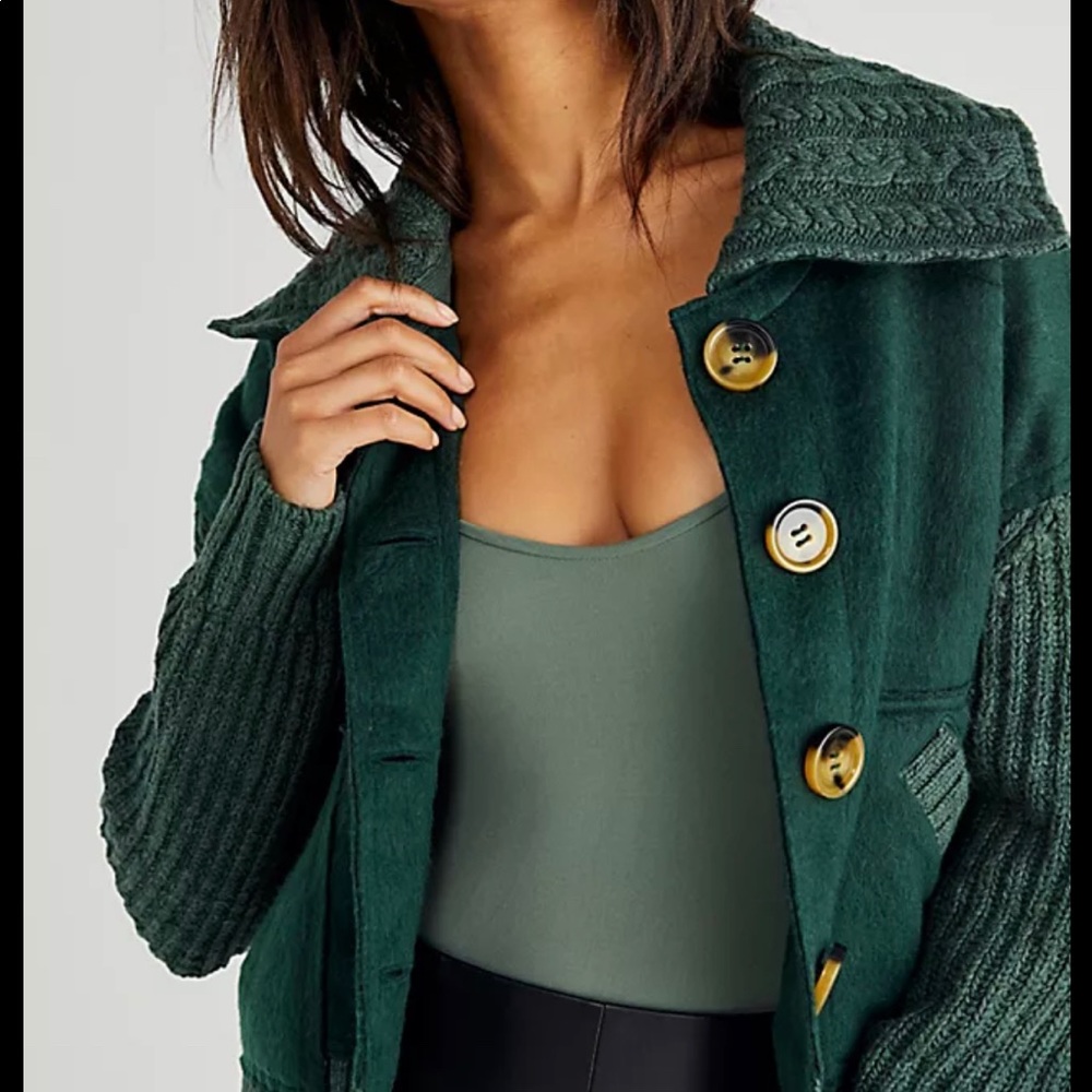 NWT Free People Bennie Blanket Cardi